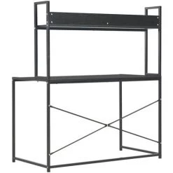 DOC&ET² Bureau D'ordinateur Noir 120 X 60 X 138 Cm - Noir 10 DOC&ET² Bureau D'ordinateur Noir 120 X 60 X 138 Cm - Noir -France Bureau Soldes 2022 67323674 4