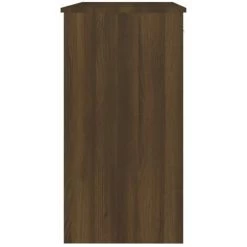 DOC&ET² Bureau Chêne Marron 80x40x75 Cm Bois D'ingénierie - Brun -France Bureau Soldes 2022 67323765 5