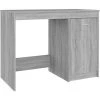 DOC&ET² Buffet Sonoma Gris 100x50x76 Cm Bois D'ingénierie - Gris