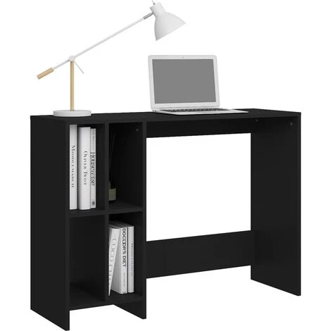 DOC&ET² Bureau D'ordinateur Portable Noir 102.5x35x75 Cm Aggloméré - Noir 5 DOC&ET² Bureau D'ordinateur Portable Noir 102.5x35x75 Cm Aggloméré - Noir – Image 3