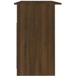 DOC&ET² Bureau Avec Tiroirs Chêne Marron 110x50x76 Cm Bois D'ingénierie - Brun 11 DOC&ET² Bureau Avec Tiroirs Chêne Marron 110x50x76 Cm Bois D'ingénierie - Brun -France Bureau Soldes 2022 67324398 5
