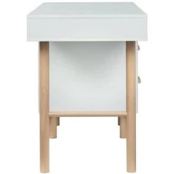 AUTRES Bureau Avec Poignées - Pieds Bois De Pin Blanc - BABETTE 11 AUTRES Bureau Avec Poignées - Pieds Bois De Pin Blanc - BABETTE -France Bureau Soldes 2022 67422384 5