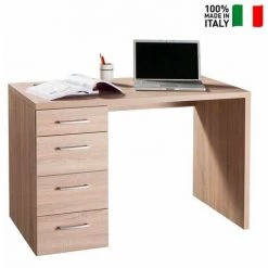 KIMONO Bureau D'étude Rangement 4 Tiroirs Design Moderne Bois KimDesk -France Bureau Soldes 2022 67459507 2