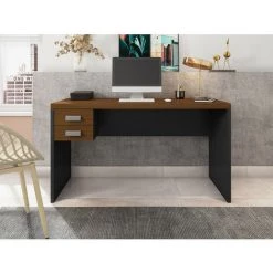 BEAUX MEUBLES PAS CHERS Bureau 136 Cm Chêne Et Noir 2 Tiroirs 10 BEAUX MEUBLES PAS CHERS Bureau 136 Cm Chêne Et Noir 2 Tiroirs -France Bureau Soldes 2022 67501894 4