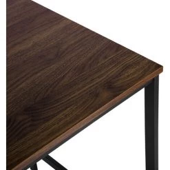 Hommoo Bureau Informatique, Table D’étude, Avec étagère à 2 Niveaux à Gauche Ou à Droit -France Bureau Soldes 2022 67674481 5