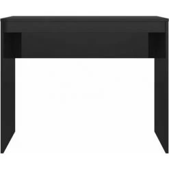 VIDAXL Bureau Noir Brillant 90 X 40 X 72 Cm Aggloméré - Noir -France Bureau Soldes 2022 67702356 4