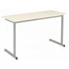 SANS MARQUE Table Scolaire Biplace - Maxiburo - Gris