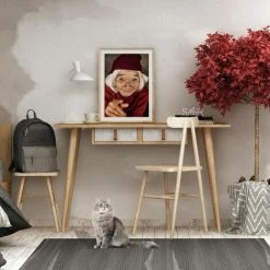 COTECOSY Bureau 2 Tiroirs Svala Blanc Et Chêne Clair - Blanc / Chêne -France Bureau Soldes 2022 67946808 3