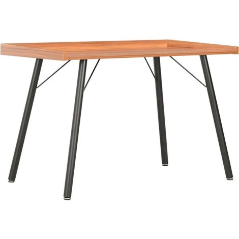 LangRay Meubles Bureau Marron 90x50x79 Cm 3 LangRay Meubles Bureau Marron 90x50x79 Cm