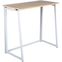 Hommoo Bureau Informatique Simple Blanc, Table D'ordinateur
