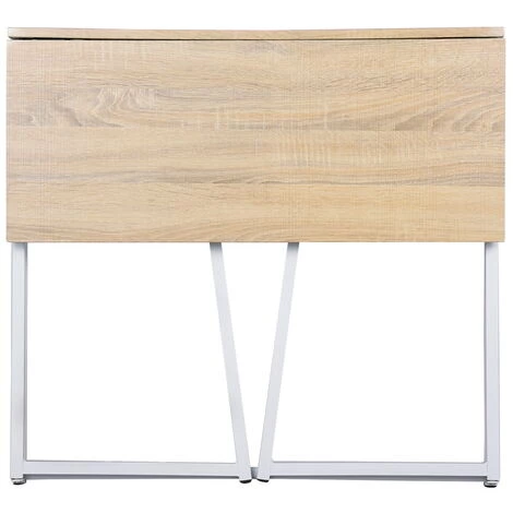 Hommoo Bureau Informatique Simple Blanc, Table D'ordinateur 5 Hommoo Bureau Informatique Simple Blanc, Table D'ordinateur – Image 3