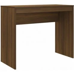 LangRay Meubles Bureau Chêne Marron 90x40x72 Cm Bois D'ingénierie -France Bureau Soldes 2022 68278169 2