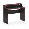 Table D'ordinateur „Kron" Noir/rouge Long Vicco -France Bureau Soldes 2022 68303881 1