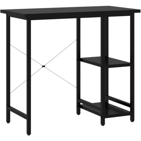 NINGX Bureau D'ordinateur, Fournitures Ménagères Bureau Noir 80 X 40 X 72 Cm En Métal Enduit De Poudre Table De Travail Pour Ordinateur Portable Pour Intérieur Pour Salon Pour Bureau 3 NINGX Bureau D'ordinateur, Fournitures Ménagères Bureau Noir 80 X 40 X 72 Cm En Métal Enduit De Poudre Table De Travail Pour Ordinateur Portable Pour Intérieur Pour Salon Pour Bureau