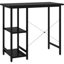 NINGX Bureau D'ordinateur, Fournitures Ménagères Bureau Noir 80 X 40 X 72 Cm En Métal Enduit De Poudre Table De Travail Pour Ordinateur Portable Pour Intérieur Pour Salon Pour Bureau 9 NINGX Bureau D'ordinateur, Fournitures Ménagères Bureau Noir 80 X 40 X 72 Cm En Métal Enduit De Poudre Table De Travail Pour Ordinateur Portable Pour Intérieur Pour Salon Pour Bureau -France Bureau Soldes 2022 68316796 4