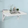 NOVA Tableau Mural Pliant En Bois Sobuy® 75 * 60cm Pas De Chaise Deux Supports Blancs -France Bureau Soldes 2022 68563651 1
