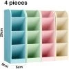 PERLE RARE Organisateur De Porte-stylos 4 Pièces, Porte-stylo Multifonctionnel, Boîte De Rangement Pour Porte-stylo, Porte-stylo De Bureau, Boîte De Porte-stylo De Papeterie, Multifonctionnel Pour Organisateur (4 Pcs-A) -France Bureau Soldes 2022 68568531 1