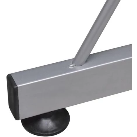 VidaXL Bureau D'Ordinateur Avec Plateau à Clavier Forme De L Marron - Brun 4 VidaXL Bureau D'Ordinateur Avec Plateau à Clavier Forme De L Marron - Brun – Image 2