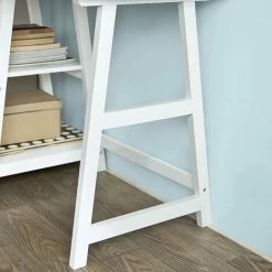 Bureau Informatique Table Plan De Travail Avec 2 étagères -Blanc FWT16-W SoBuy® 10 Bureau Informatique Table Plan De Travail Avec 2 étagères -Blanc FWT16-W SoBuy® -France Bureau Soldes 2022 8039500 4