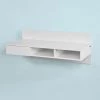 Bureau Informatique Table Murale Table De Cuisine Avec 1 Tiroir Et 2 Compartiments Ouverts -Blanc FWT30-W SoBuy® -France Bureau Soldes 2022 8039507 1