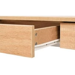 VidaXL Table D'écriture 110 X 55 X 75 Cm Chêne Et Blanc - Blanc 11 VidaXL Table D'écriture 110 X 55 X 75 Cm Chêne Et Blanc - Blanc -France Bureau Soldes 2022 8997933 5