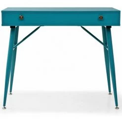 VidaXL Bureau Avec Tiroir 90 X 50 X 76,5 Cm Vert Antique - Vert 9 VidaXL Bureau Avec Tiroir 90 X 50 X 76,5 Cm Vert Antique - Vert -France Bureau Soldes 2022 8997996 3