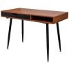 VidaXL Table D'ordinateur Marron - Brun -France Bureau Soldes 2022 929978 1